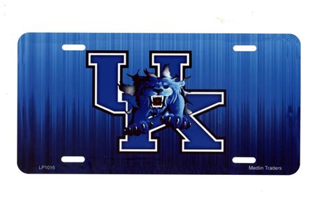 University Of Kentucky License Plate Lp1016 Etsy