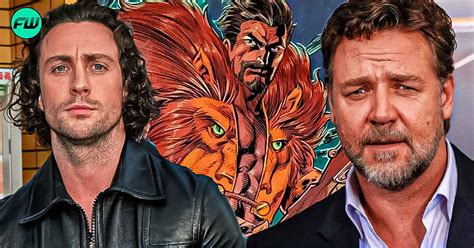 Russell Crowe Teases Kraven The Hunter Spider Man Spin Off With James