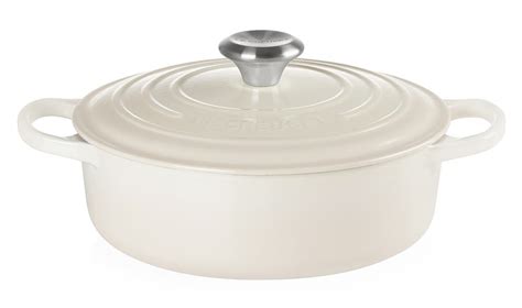 Le Creuset Gourmet Bräter Signature Gusseisen Meringue 24cm LE