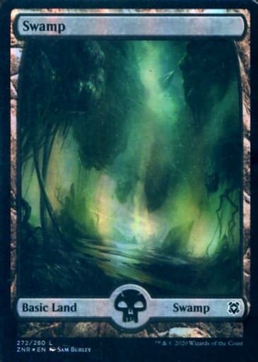 駿河屋 272280 C ：【foil】swamp沼272280（マジックザギャザリング）