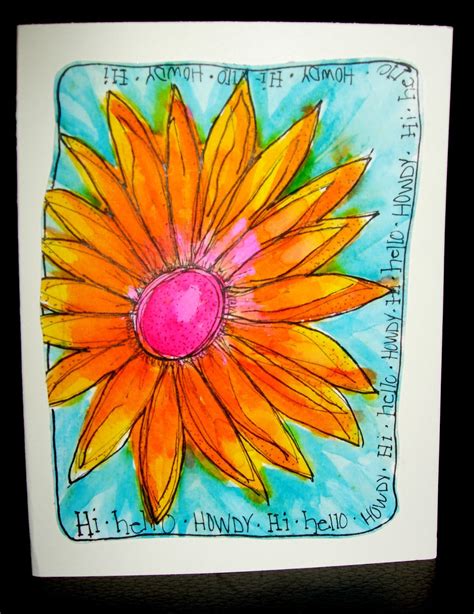 Lisa's Loft: WaterColor Card