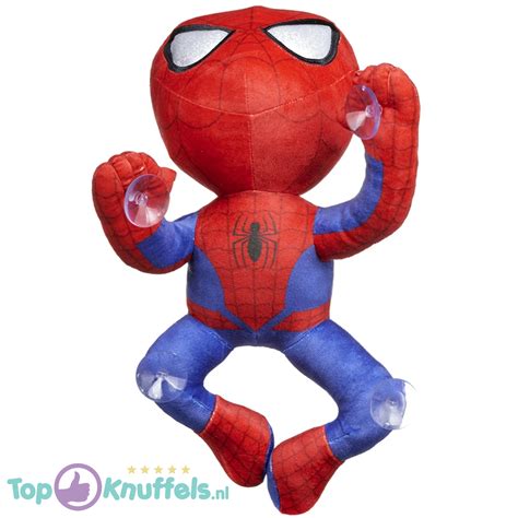 Spiderman Klimmend Marvel Pluche Knuffel Cm