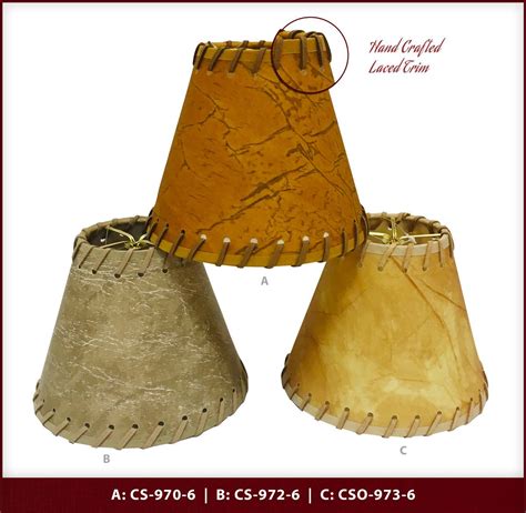 Leather Lamp Shades