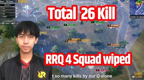 26 KILL BY RRQ ATHENA PMCO FINAL DAY 2 RRQ 4 SQUAD WIPED BY RRQ RUSH