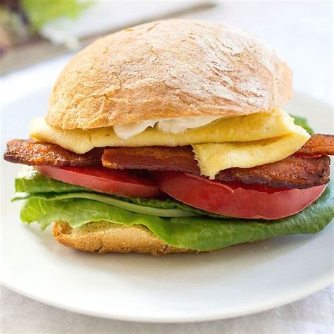 Blt Breakfast Sandwiches Recipe Target Recipes Breakfast Sandwich