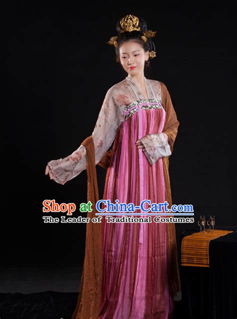 Chinese Ancient Tang Dynasty Lady Clothes Costume China Online Shopping