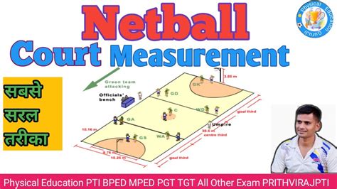 Netball Ground Measurement Netball Court Measurement Youtube