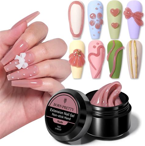 Born Pretty En Gel Construction Ongle Uv Non Stick Solide