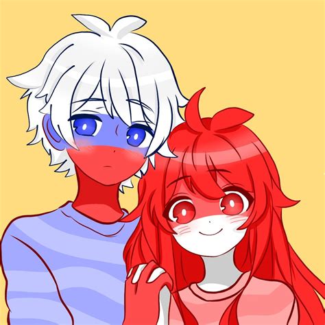 Countryhumans Russia X Indonesia Cute Russindo Country Art Iraq