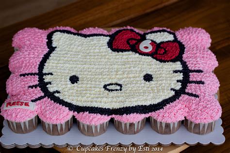 hello kitty | Cupcakes Frenzy | Hello kitty cupcakes, Hello kitty cake ...