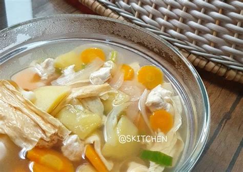 Resep Sup Kembang Tahu Oleh SKITCHEN Cookpad