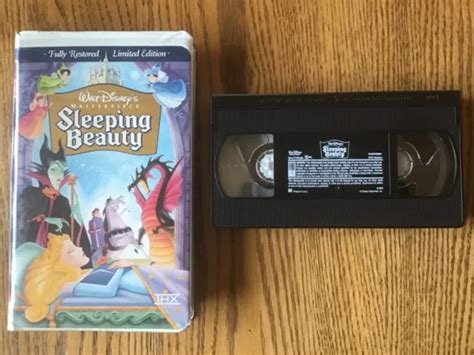 Walt Disney S Masterpiece Sleeping Beauty Vhs Fully Restored Limited