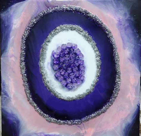 Buy Purple galaxy Handmade Painting by PRABHMEET KAUR DANG. Code:ART ...