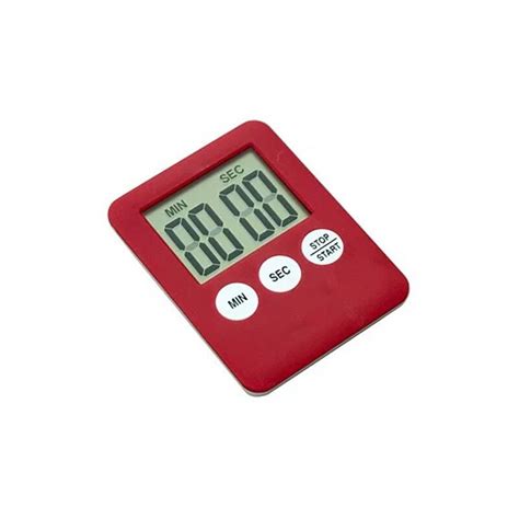 Super Thin Lcd Digital Screen Kitchen Timer Square Grandado