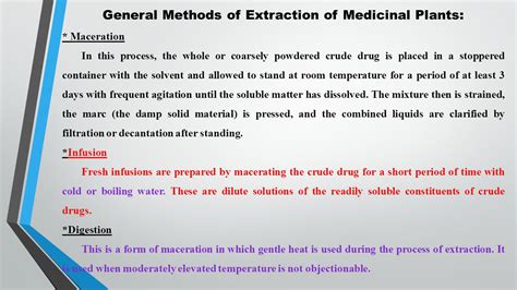 An Overview Of Extraction Techniques For Medicinal And Aromatic Plants