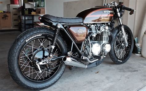 Honda Cb 550 Four Cafe Racer The Complete Package Ellaspede S