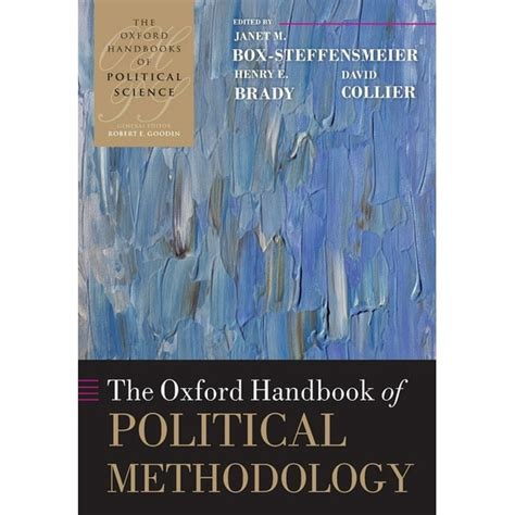 Oxford Handbooks Oxford Handbook Of Political Methodology Paperback