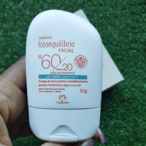 Natura Lo O Protetora Gel Creme Hidratante Facial Fps Fpuva