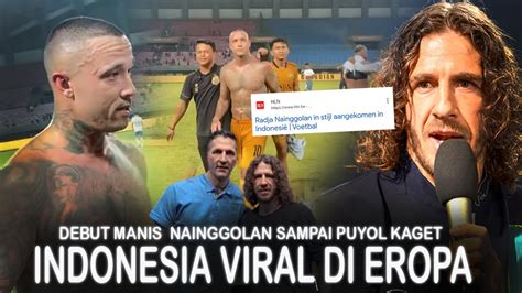 Jadi Sorotan Media EROPA Reaksi Puyol Materazzi Lihat Debut Radja