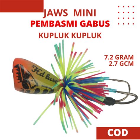 Umpan Casting Gabus Toman Jaws Frog Upluk Upluk Kupluk Kupluk Jaws