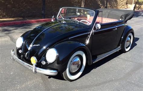 1956 Volkswagen Beetle Convertible Vin 1355090 Classiccom