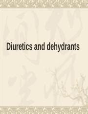 Diuretics 2015 Ppt Diuretics And Dehydrants Diuretics Diuretic Agents