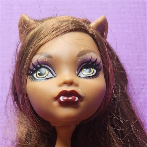 Monster High Toys Monster High Female Doll Nude Mint Clawdeen C Ready For Play Displa