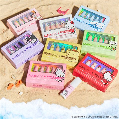 Hello Kitty And Friends Press On Nail Kits By Glamnetic Hello Kitty Nails Hello Kitty Makeup