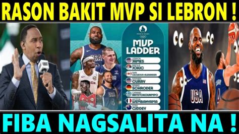 Just In Ito Pala Rason Bat Si Lebron Ang Mvp Sa Paris Olympics Sa Team