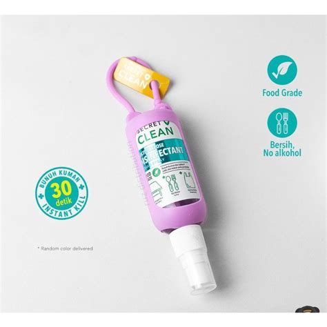 Jual Secret Clean Liquid Disinfectant 60ml Warna Random Shopee