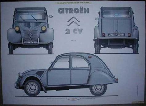 Citroen 2cv Poster Poster C Obert And Co