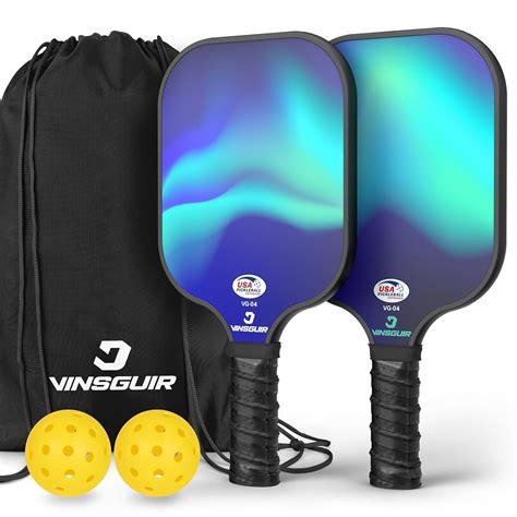 Buy VINSGUIR Pickleball Paddle Set USAPA Approved Fiberglass