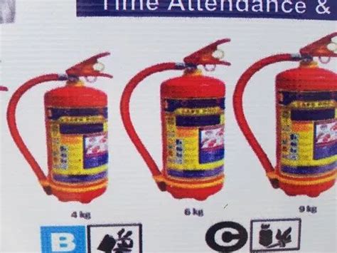 Dry Powder Type Cease Fire Fire Extinguishers For Industrial Use