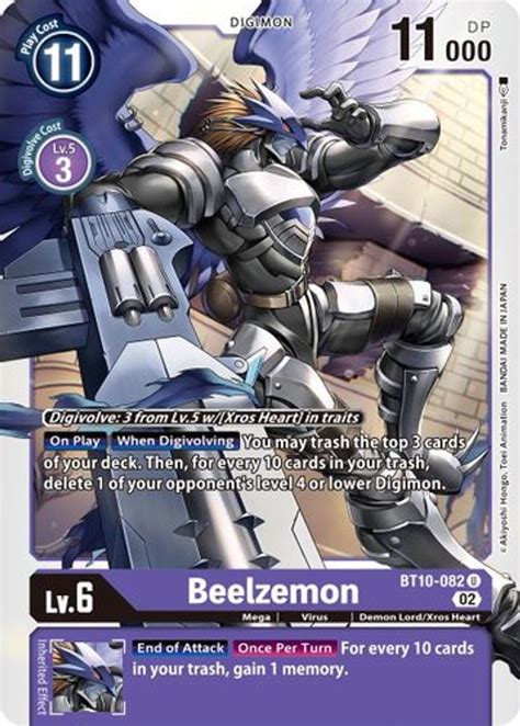 Beelzemon Bt Xros Encounter Uncommon Shady Bloom