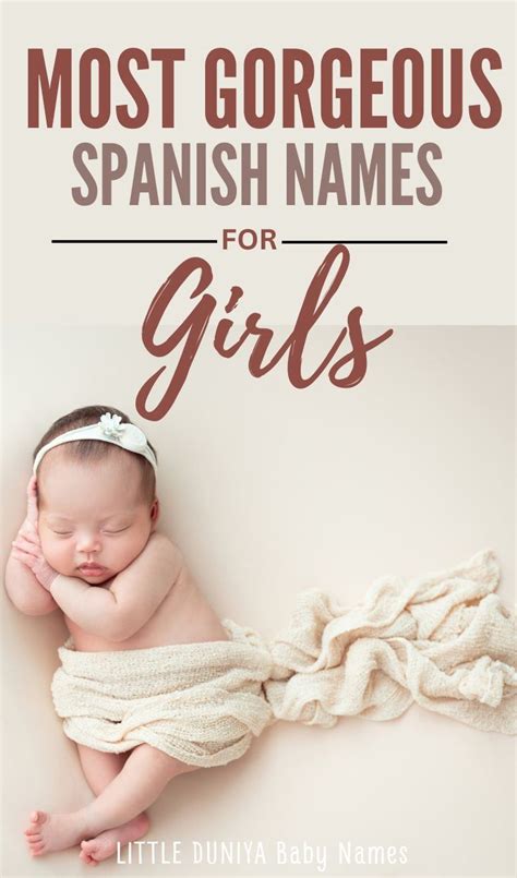 Unique Spanish Girl Names | 25 Spanish Girl Names in 2024 | English baby girl names, Baby girl ...