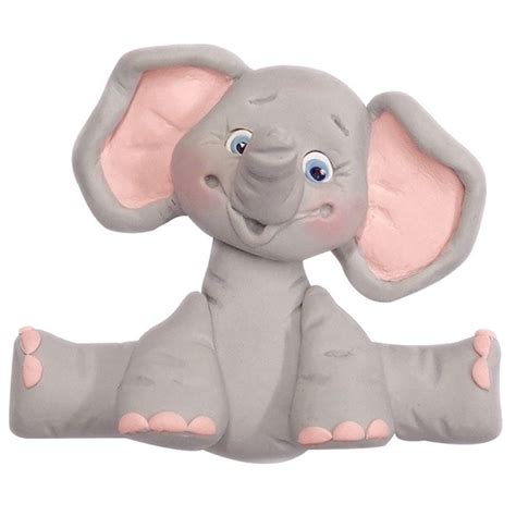 Molde De Silicone Selva Elefante 2D SV 35 Elo7