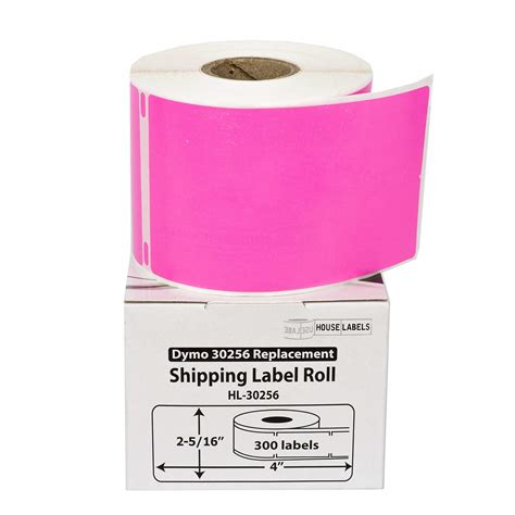 Houselabels Compatible Dymo Pink Shipping Labels X