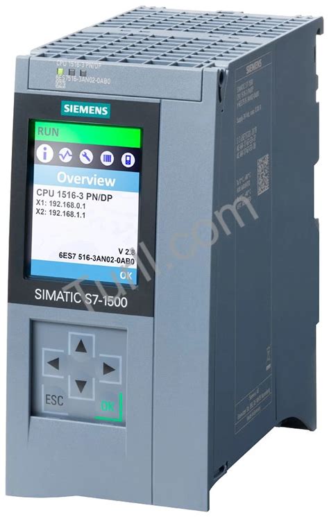 SIEMENS SIMATIC S7 1500 CPU 1516 3 PN DP 6ES7516 3AN02 0AB0