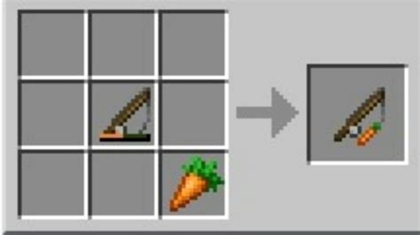 How To Make A Carrot On A Stick In Minecraft Firstsportz