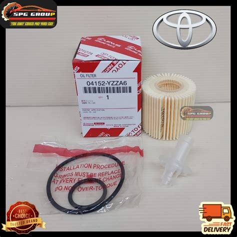 Toyota Yzza Genuine Oil Filter Altis Wish Sienta Harrier