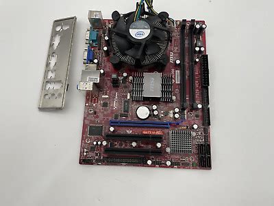 Msi G Tm P Ms Ver Motherboard With Pentium Ghz Cpu Ebay