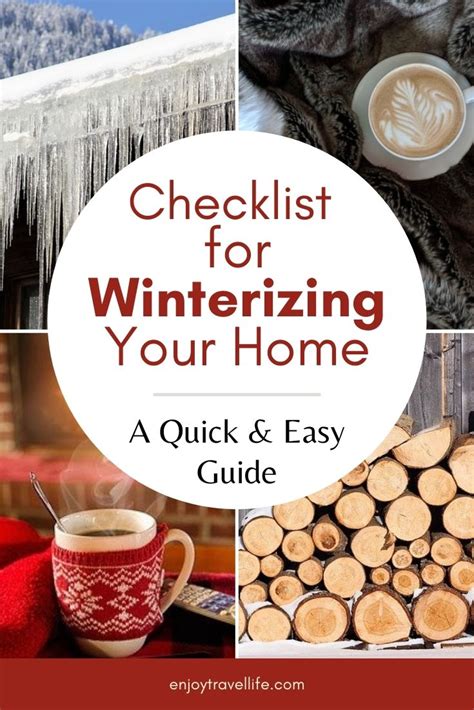 Checklist for Winterizing Your Home: A Quick & Easy Guide