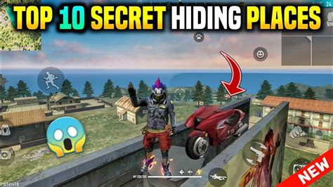 Top Secret Hiding Places In Free Fire Top Secret