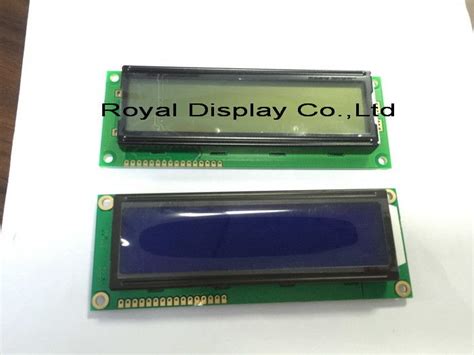 STN 16x2 Character Lcd Display Module White LED Backlight RYB1602B