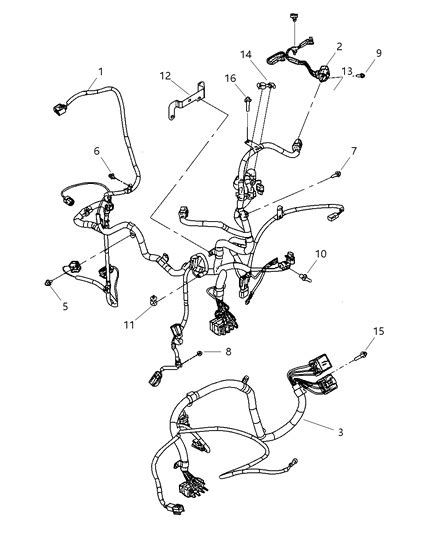 2003 Dodge Ram 1500 Wiring Harness Diagram