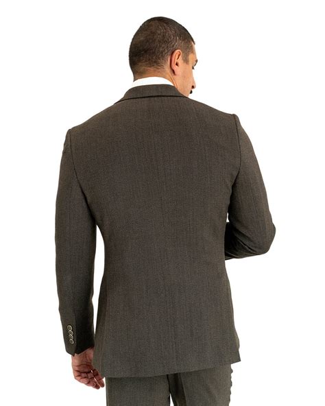 Gagliardi Brown Whipcord Suit | Bortex - Bortex Fine Tailoring