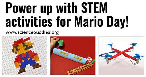 Mario Day Activities — Bring Mario World to Life with Hands-on STEM ...