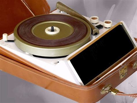 1950s Capitol Vintage Portable Record Player