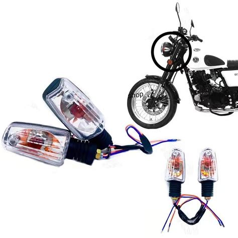 Pcs Left And Right Signal Light Motorcycle Rusi Medium Signal Lights