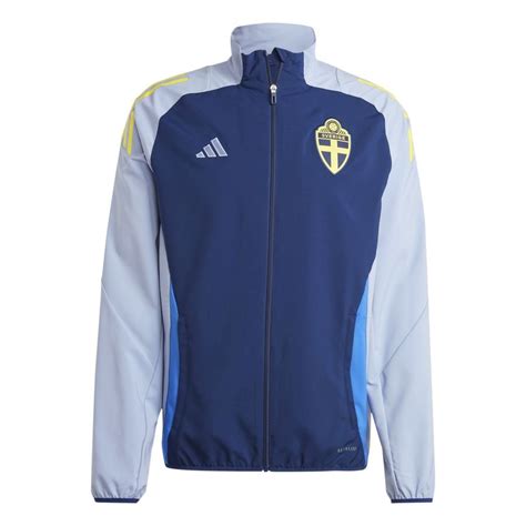 Sweden Track Top Tiro Presentation Team Navy Chalk Blue